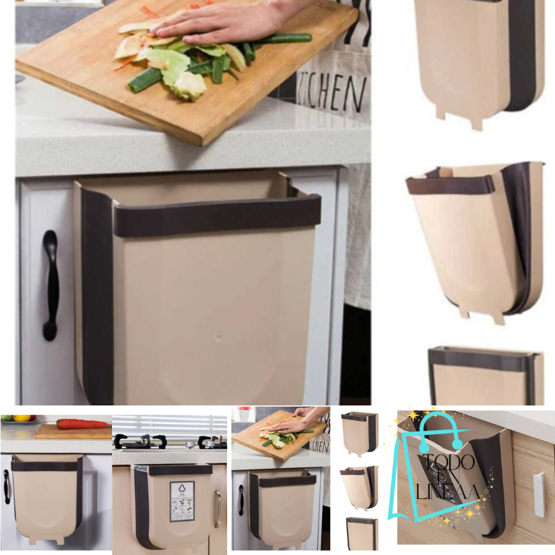 EcoTidy™_ Basurero plegable para cocina