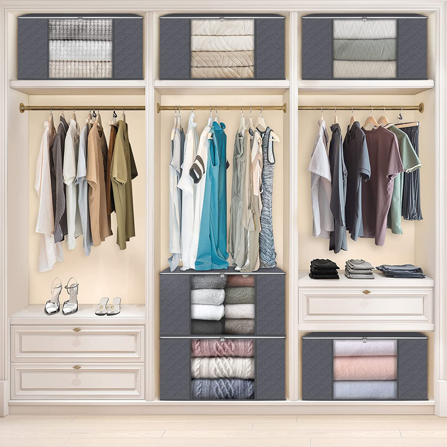 Fold&Save™ Q - Organizador de ropa Ahorra espacio