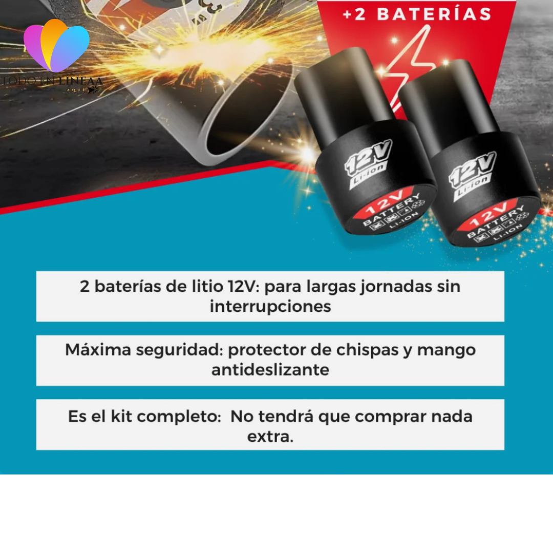 ProGrind™ MINI AMOLADORA ANGULAR, MÁQUINA PULIDORA