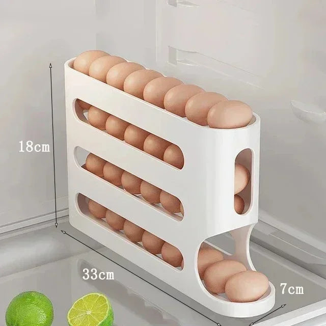 Huevolux™ Dispensador De Huevo 4 Niveles huevera