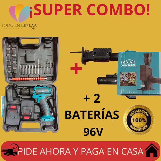 VoltPro 2-in-1 Tool™ TALADRO CON SIERRA
