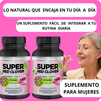 Super Red  Clover™_ Suplemento para la menopausia