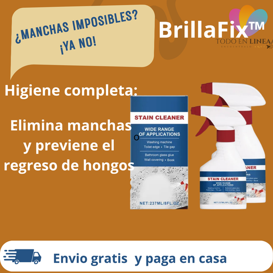 BrillaFix™Limpiador  antihongos quitamanchas 237ml