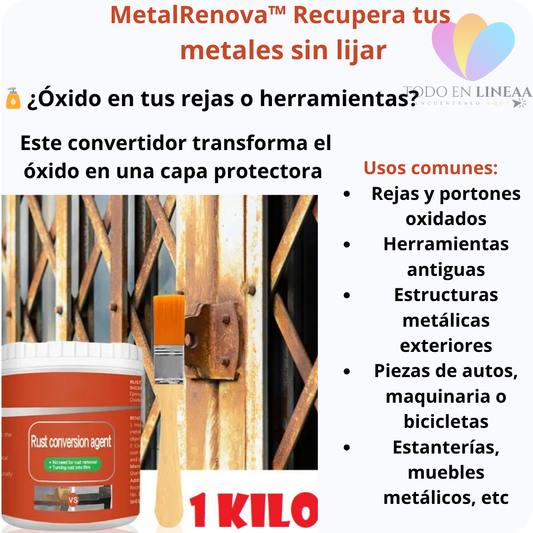 MetalFix™ 1 Kilo Removedor De Oxido Metal