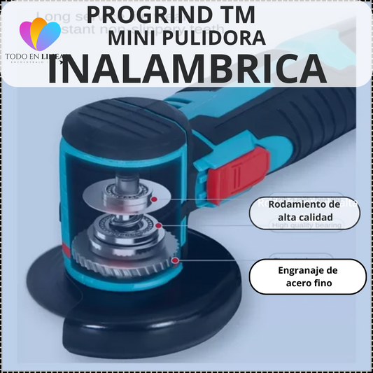 ProGrind™ MINI AMOLADORA ANGULAR, MÁQUINA PULIDORA