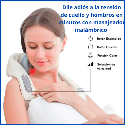SOOTHEX ™  Masajeador Inalambrico  De Cuello
