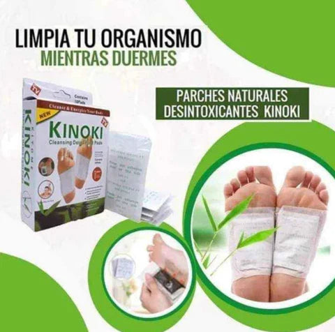 RelaxGo™ Pack 10 Cajas de 10 Parches Desintoxicantes Kinoki (100 unidades)