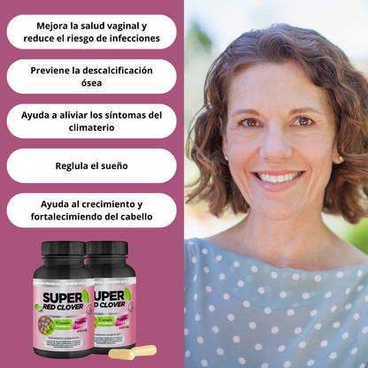 Super Red  Clover™_ Suplemento para la menopausia